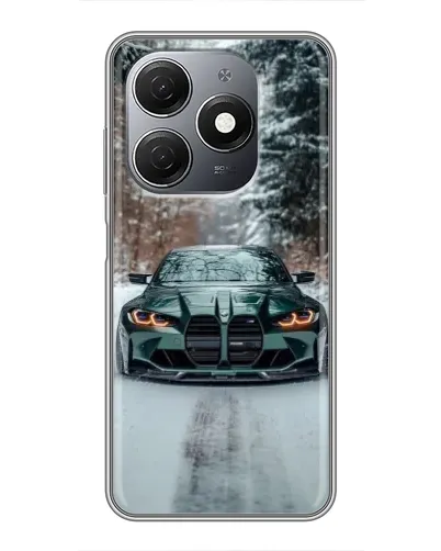 Чохол для TECNO Spark 20 з картинкою «BMW у зимовому лісі» Чохол для TECNO Spark 20 з картинкою «BMW у зимовому лісі»
