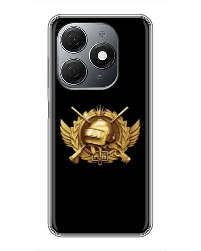 Чехол для TECNO Spark 20 с картинкой «PUBG — оранжевый градиент» Чехол для TECNO Spark 20 с картинкой «PUBG — оранжевый градиент»
