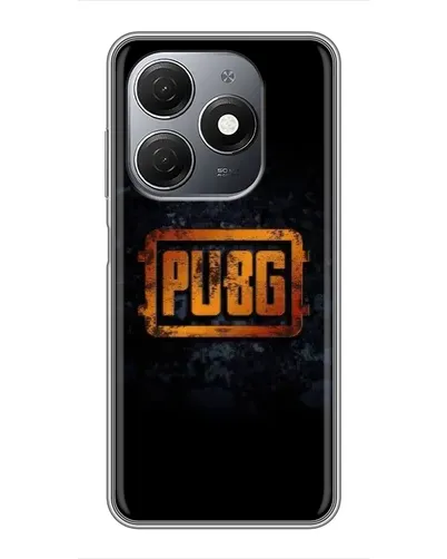 Чехол для TECNO Spark 20 с картинкой «PUBG — золотой логотип» Чехол для TECNO Spark 20 с картинкой «PUBG — золотой логотип»