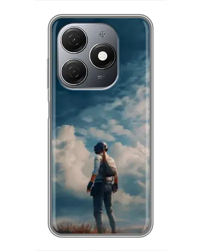 Чехол для TECNO Spark 20 с картинкой «Герой PUBG на скале» Чехол для TECNO Spark 20 с картинкой «Герой PUBG на скале»