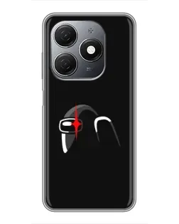 Чехол для TECNO Spark 20 с картинкой «Among Us шлем»