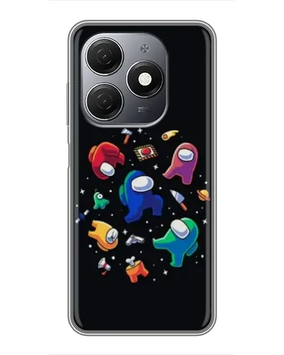 Чехол для TECNO Spark 20 с картинкой «Among Us космос»