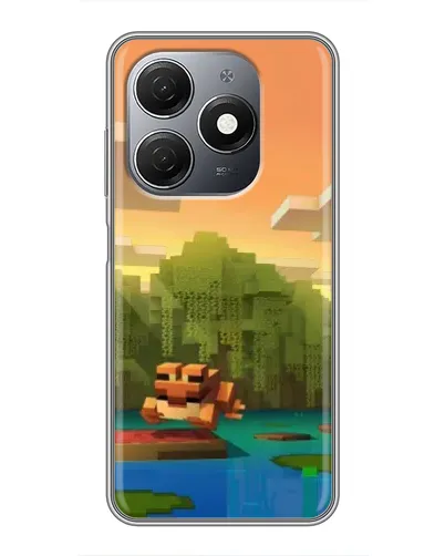 Чохол для TECNO Spark 20 з картинкою «Майнкрафт захід сонця» Чохол для TECNO Spark 20 з картинкою «Майнкрафт захід сонця»