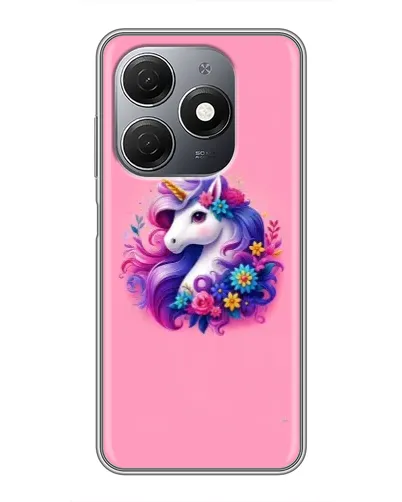 Чехол для TECNO Spark 20 с картинкой «Сказочный единорог»