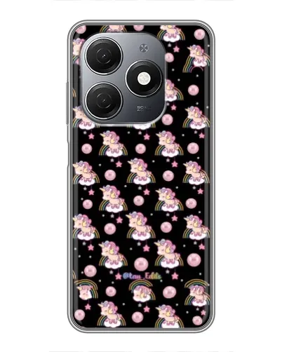 Чехол для TECNO Spark 20 с картинкой «Magic Unicorn паттерн»