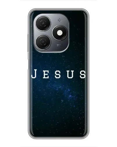 Чехол для TECNO Spark 20 с картинкой «Звездное небо Jesus»