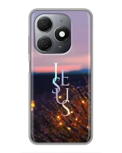 Чехол для TECNO Spark 20 с картинкой «Свет Божий ночью»