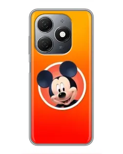 Чохол для TECNO Spark 20 з картинкою «Mickey в колі»