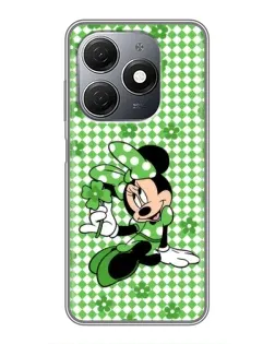 Чехол для TECNO Spark 20 с картинкой «Mickey в клетку»