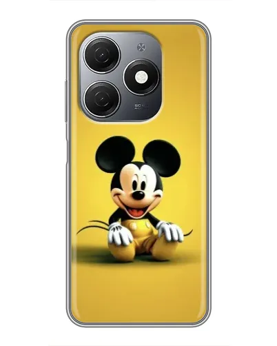 Чохол для TECNO Spark 20 з картинкою «Міккі на жовтому»