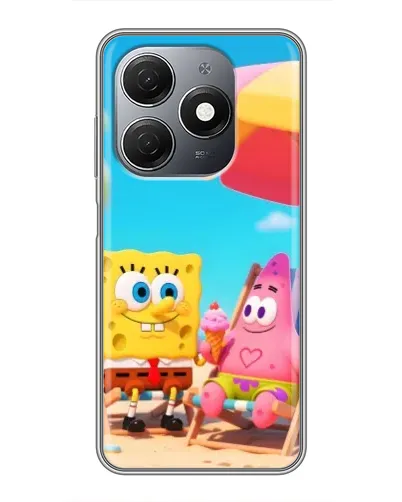 Чехол для TECNO Spark 20 с картинкой «Отдых на пляже»