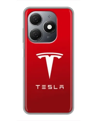 Чохол для TECNO Spark 20 з картинкою «Tesla Red Classic» Чохол для TECNO Spark 20 з картинкою «Tesla Red Classic»