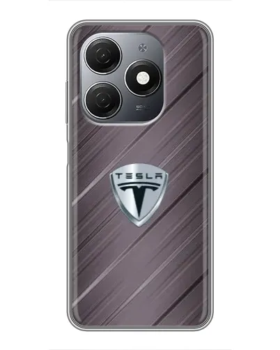 Чохол для TECNO Spark 20 з картинкою «Металева текстура Tesla» Чохол для TECNO Spark 20 з картинкою «Металева текстура Tesla»