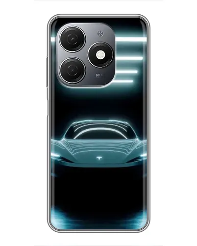Чохол для TECNO Spark 20 з картинкою «Tesla в неоні» Чохол для TECNO Spark 20 з картинкою «Tesla в неоні»