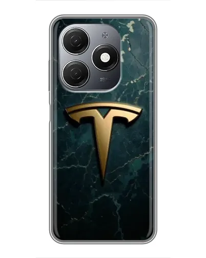 Чохол для TECNO Spark 20 з картинкою «Мармурова Tesla Gold» Чохол для TECNO Spark 20 з картинкою «Мармурова Tesla Gold»