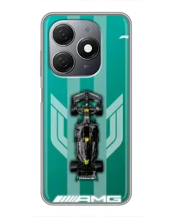 Чехол для TECNO Spark 20 с картинкой «Mercedes AMG Petronas»