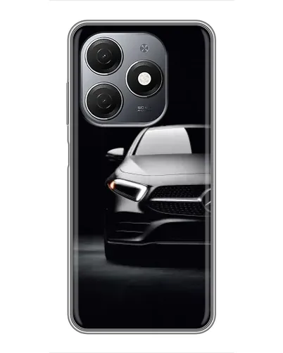 Чехол для TECNO Spark 20 с картинкой «Свет фар Mercedes»
