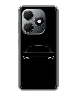 Чохол для TECNO Spark 20 з картинкою «Погляд Audi у темряві»