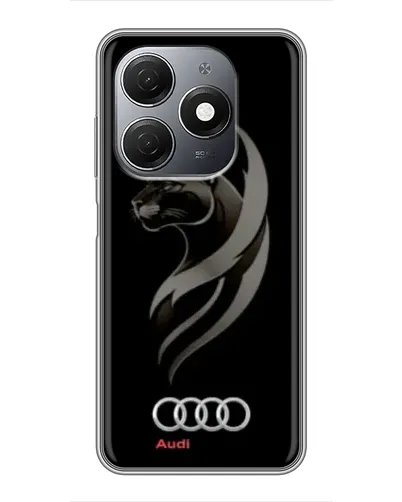 Чохол для TECNO Spark 20 з картинкою «Графіка — пантера та Audi» Чохол для TECNO Spark 20 з картинкою «Графіка — пантера та Audi»