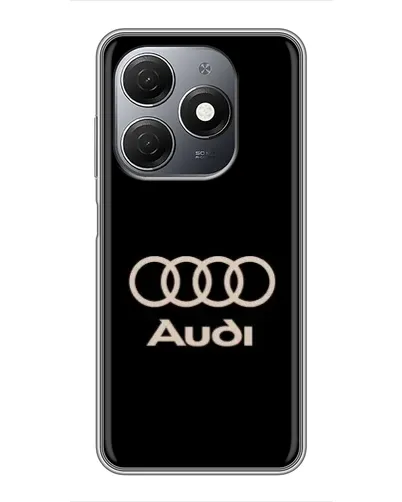 Чохол для TECNO Spark 20 з картинкою «Audi — золотий логотип» Чохол для TECNO Spark 20 з картинкою «Audi — золотий логотип»