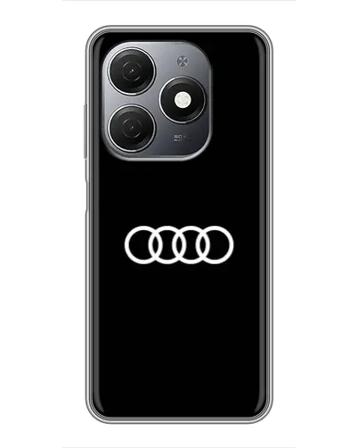 Чохол для TECNO Spark 20 з картинкою «Audi White Logo» Чохол для TECNO Spark 20 з картинкою «Audi White Logo»