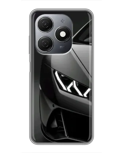 Чехол для TECNO Spark 20 с картинкой «Lamborghini фары детализация»