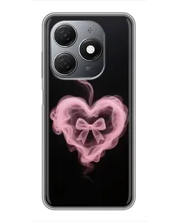 Чехол для TECNO Spark 20 с картинкой «Дымчатое сердце»