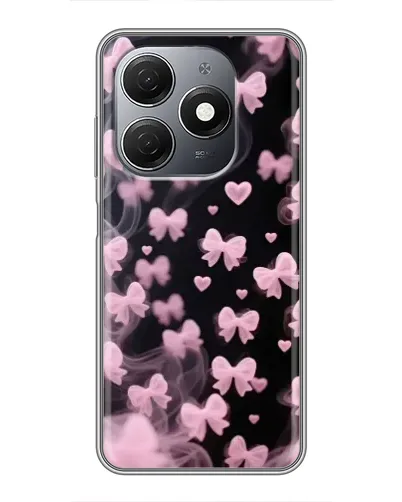 Чехол для TECNO Spark 20 с картинкой «Неоновое кружево»