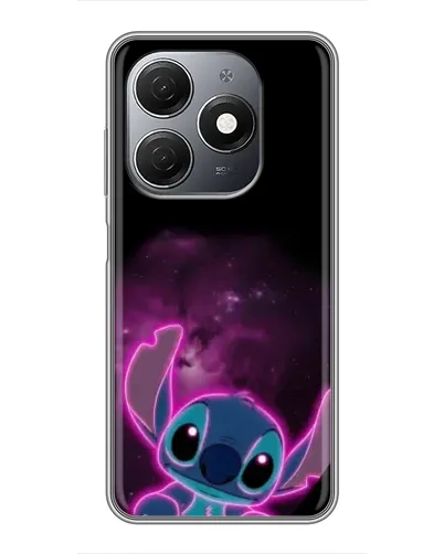 Чехол для TECNO Spark 20 с картинкой «Неоновый Stitch»