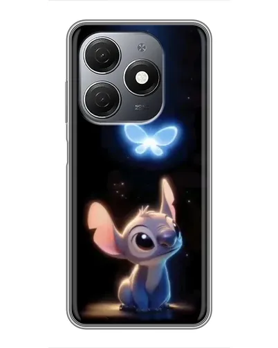 Чехол для TECNO Spark 20 с картинкой «Сияющий Стич»