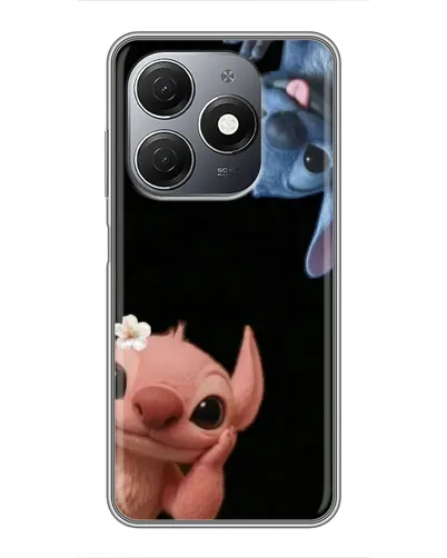 Чехол для TECNO Spark 20 с картинкой «Фиолетовый туман роз»