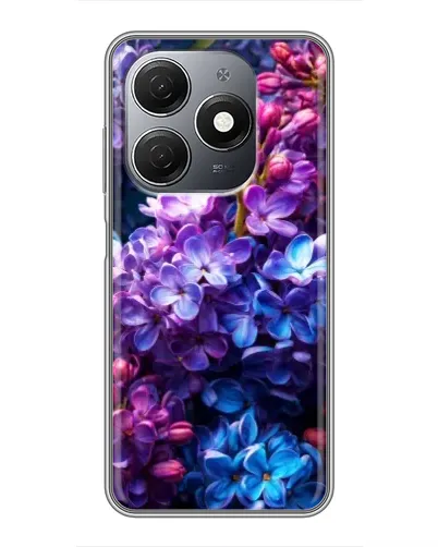 Чехол для TECNO Spark 20 с картинкой «Сиреневый цвет»