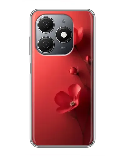 Чехол для TECNO Spark 20 с картинкой «Маковые соцветия»