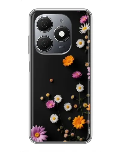 Чехол для TECNO Spark 20 с картинкой «Цветочная композиция»