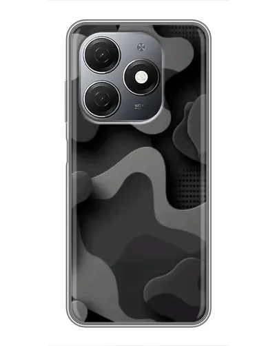 Чохол для TECNO Spark 20 з картинкою «Темний абстрактний камуфляж» Чохол для TECNO Spark 20 з картинкою «Темний абстрактний камуфляж»