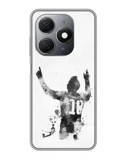 Чехол для TECNO Spark 20 с картинкой «Messi ART»