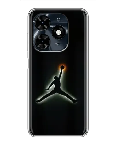Чохол для TECNO Spark 20c з картинкою «Jordan Gradient Logo»