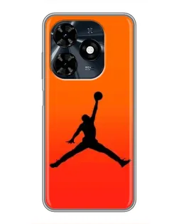 Чохол для TECNO Spark 20c з картинкою «Jordan Sunset»