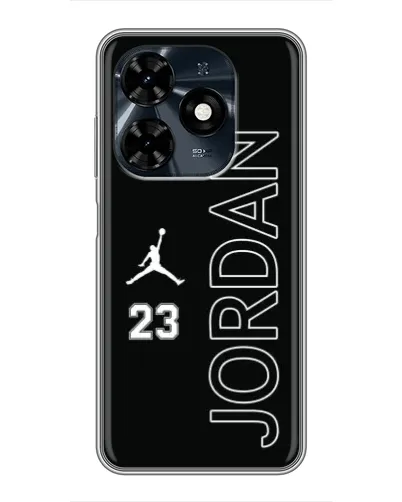 Чохол для TECNO Spark 20c з картинкою «Jordan Vertical»