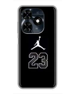 Чохол для TECNO Spark 20c з картинкою «Jordan Flight 23»