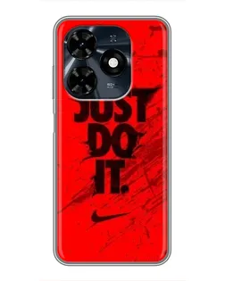 Чохол для TECNO Spark 20c з картинкою «Nike Just Do It»