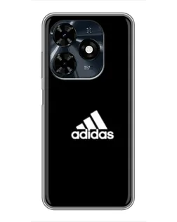 Чехол для TECNO Spark 20c с картинкой «Adidas Red Style»