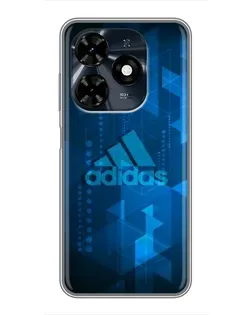 Чехол для TECNO Spark 20c с картинкой «Adidas Sport Art»