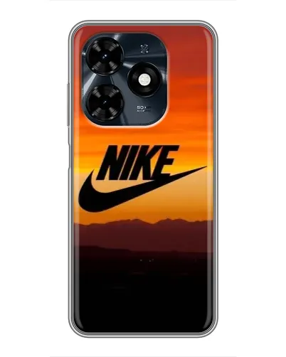 Чехол для TECNO Spark 20c с картинкой «Nike — вечерний горизонт»