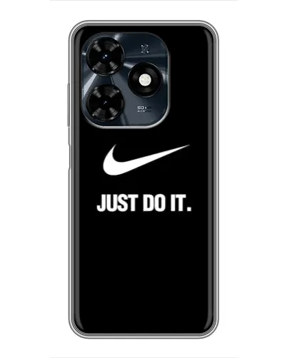 Чехол для TECNO Spark 20c с картинкой «Классический принт Nike»