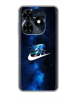 Чехол для TECNO Spark 20c с картинкой «Звездный путь Nike»