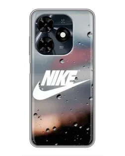 Чохол для TECNO Spark 20c з картинкою «Nike у стилі ретро»