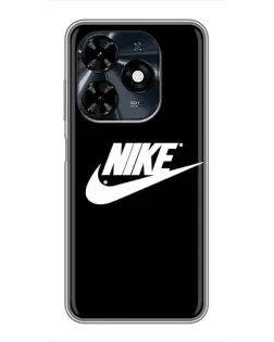 Чохол для TECNO Spark 20c з картинкою «Мазки фарби Nike»