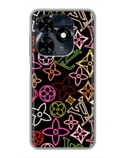 Чохол для TECNO Spark 20c з картинкою «Неоновий мікс Nike»