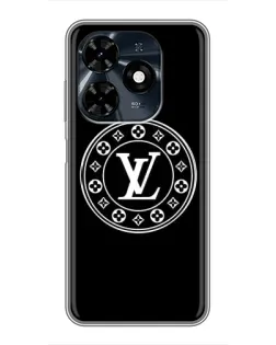 Чехол для TECNO Spark 20c с картинкой «LV — печать стиля»